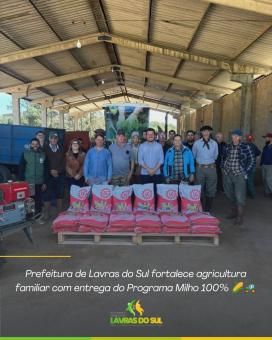 Prefeitura entrega Fortalece Agricultura Familiar